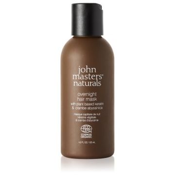John Masters Organics Plant Based Keratin & Crambe Abyssinica masca de noapte cu efect de regenerare pentru păr