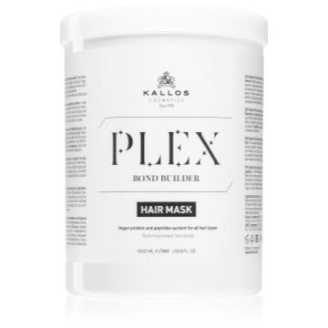 Kallos Plex Hair Mask masca pentru regenerare pentru par degradat sau tratat chimic