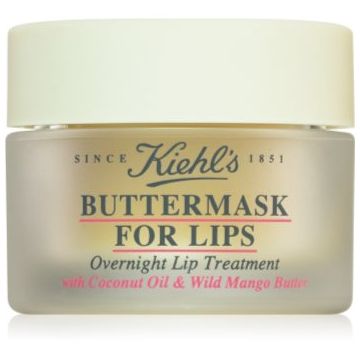 Kiehl's Buttermask mască hidratantă pentru buze pentru noapte