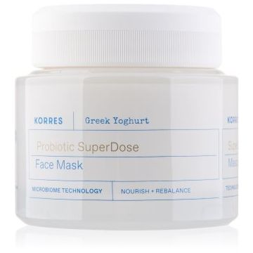 Korres Greek Yoghurt mască hidratantă răcoritoare cu probiotice