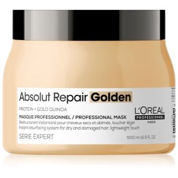 L’Oréal Professionnel Serie Expert Absolut Repair Golden masca pentru regenerare pentru păr uscat și deteriorat