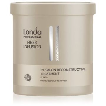 Londa Professional Fiber Infusion In-Salon Reconstructive Treatment mască regeneratoare pentru părul deteriorat cu keratina