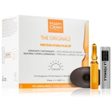 MartiDerm The Originals Proteos Hydra Plus SP fiolă împotriva îmbătrânirii pielii