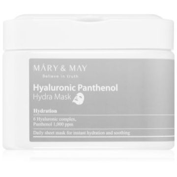 MARY & MAY Hyaluronic Panthenol Hydra Mask set de măști textile pentru o hidratare intensa