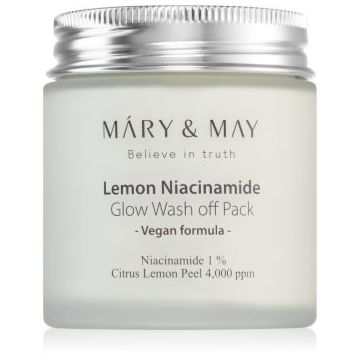 MARY & MAY Lemon Niacinamid masca de hidratare si luminozitate