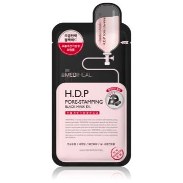 MEDIHEAL Black Mask H.D.P Pore-Stamping masca pentru celule pentru micsorarea porilor