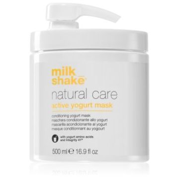 milk_shake® Natural Care Active Yogurt masca de iaurt activa pentru păr