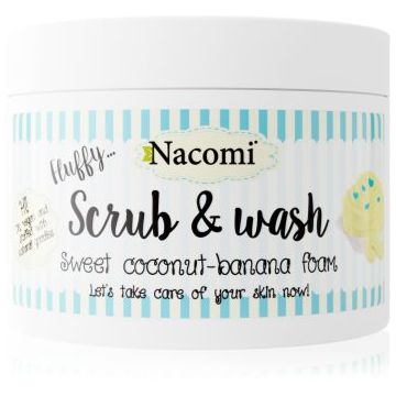 Nacomi Fluffy... Sweet Coconut-Banana spuma de curatare