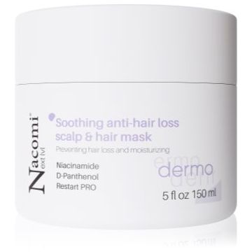 Nacomi Next Level Dermo masca -efect calmant pentru par si scalp