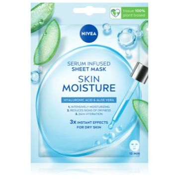 NIVEA Skin Moisture mască textilă hidratantă
