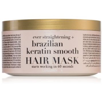 OGX Brazilian Keratin Smooth masca de netezire cu keratina