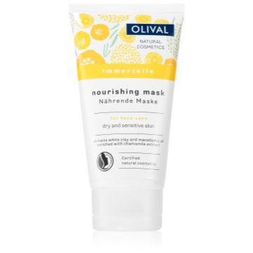 Olival Immortelle Nourishing Mask masca hranitoare pentru ten uscat și sensibil