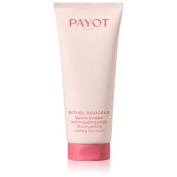 Payot Rituel Douceur Baume Fondant Micro-Peeling Pieds crema pentru exfoliere pentru tălpile picioarelor