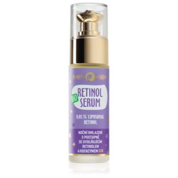 Purity Vision BIO Retinol ser de noapte care încetinește îmbătrânirea pielii