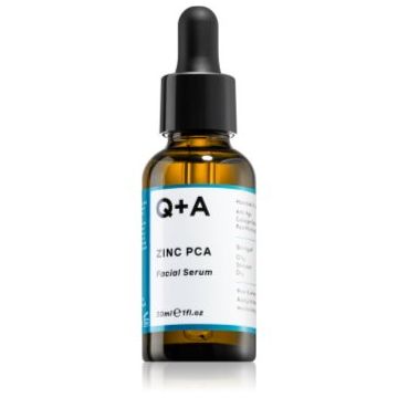 Q+A Zinc PCA ser facial pentru netezirea pielii si inchiderea porilor