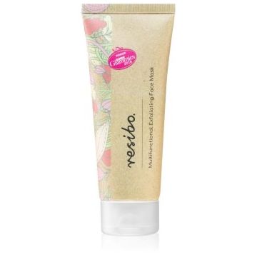 Resibo Multifunkcional Face Exfoliating Mask mască de curățare și catifelare