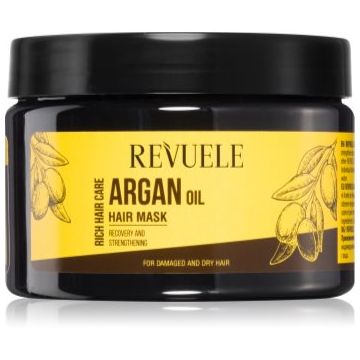 Revuele Argan Oil Hair Mask masca intensiva pentru păr uscat și deteriorat