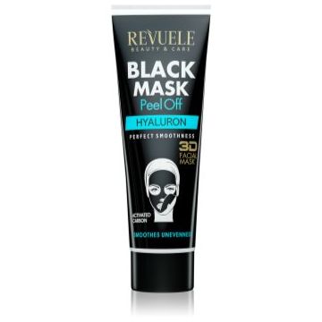 Revuele Black Mask Peel Off Hyaluron masca exfolianta cu cărbune activ