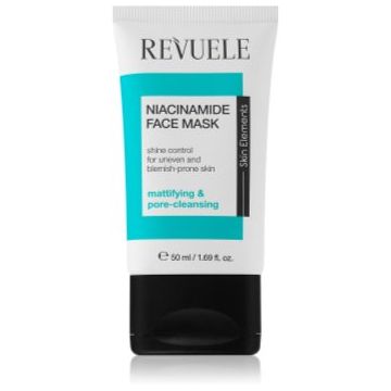 Revuele Niacinamide Face Mask masca de curatare pentru reducerea sebumului si minimalizarea porilor