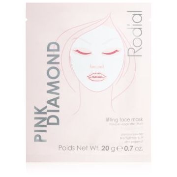 Rodial Pink Diamond Lifting Face Mask mască textilă cu efect de lifting faciale