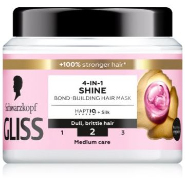 Schwarzkopf Gliss Liquid Silk masca pentru intarire si stralucire