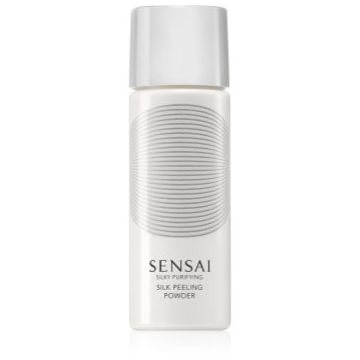 Sensai Silky Purifying Silk Peeling Powder exfoliant facial pentru toate tipurile de ten