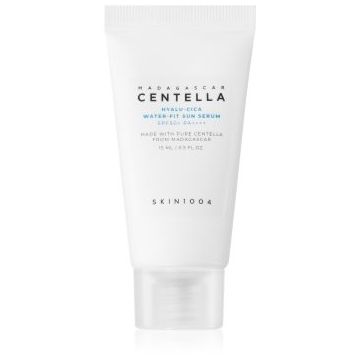 SKIN1004 Madagascar Centella Hyalu-Cica Water-Fit Sun Serum ser protector cu efect de hidratare