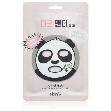 Skin79 Animal For Dark Panda mască textilă iluminatoare