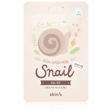 Skin79 Fresh Garden Snail mască textilă revitalizantă extract de melc