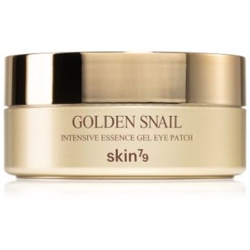 Skin79 Golden Snail mască revitalizantă cu hidrogel, cu extract din melcidin melci zona ochilor