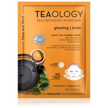 Teaology Face Mask Vitamin C masca pentru celule cu vitamina C