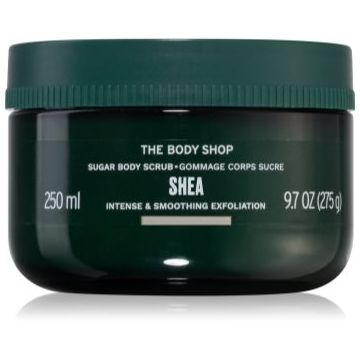 The Body Shop Shea Body Scrub exfoliant de corp cu zahăr unt de shea