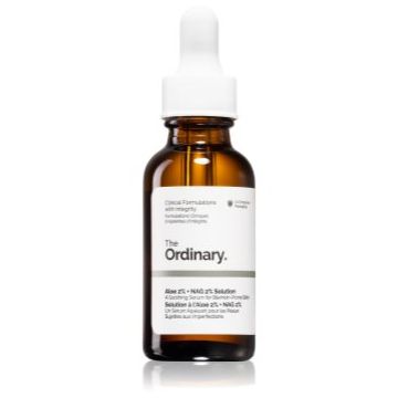 The Ordinary Aloe 2% + NAG 2% Solution ser calmant impotriva acneei