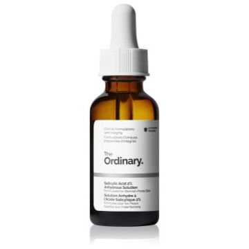 The Ordinary Salicylic Acid 2% Anhydrous Solution ser facial pentru uniformizarea culorii pielii