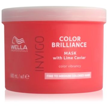 Wella Professionals Invigo Color Brilliance masca hidratanta pentru par fin