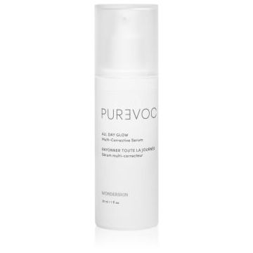WONDERSKIN PUREVOC All Day Glow Serum ser cu efect iluminator cu efect de netezire