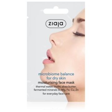 Ziaja Microbiome Balance masca cremoasa hidratanta