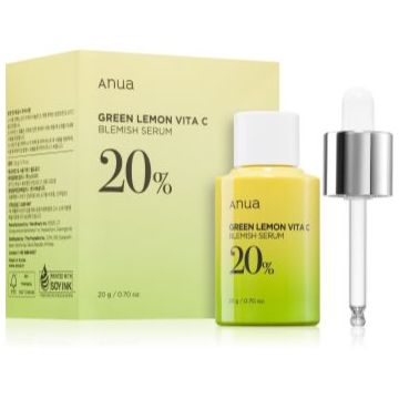 Anua Green Lemon Vita C Blemish Serum ser stralucire cu vitamina C pentru ten acneic