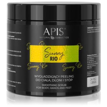Apis Natural Cosmetics SUNNY RIO exfoliant de corp pentru matifiere