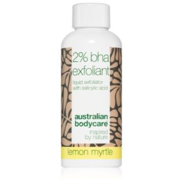 Australian Bodycare Tea Tree Oil Lemon Myrtle tonic exfoliant delicat pentru ten gras și mixt