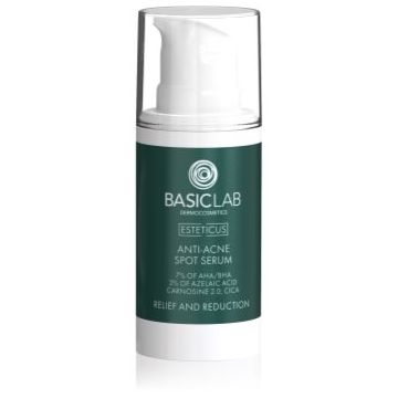 BasicLab Dermocosmetics Esteticus tratament topic pentru acnee Cu AHA Acizi