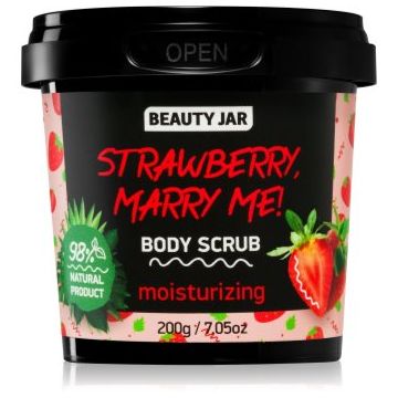 Beauty Jar Strawberry, Marry Me! exfoliant de corp hidratant