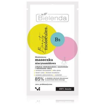 Bielenda Beauty Molecules masca de fata pentru curatare