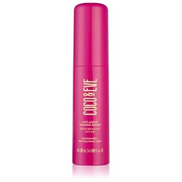 Coco & Eve Sunny Honey Anti-Aging Tanning Serum ser autobronzant pentru fata