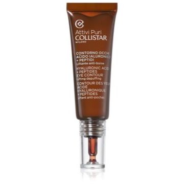 Collistar Attivi Puri Hyaluronic Acid + Peptides ser cu efect de lifting zona ochilor