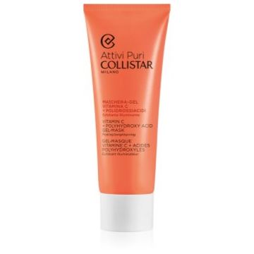 Collistar Attivi Puri Vitamin C + Polyhydroxy Acid Gel-Mask masca gel cu vitamina C