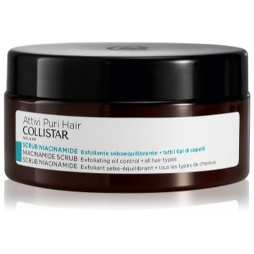 Collistar Hair Niacinamide Scrub Exfoliating Oil Control exfoliant pentru scalp