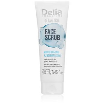 Delia Cosmetics Clean Skin exfoliere si hidratare faciala