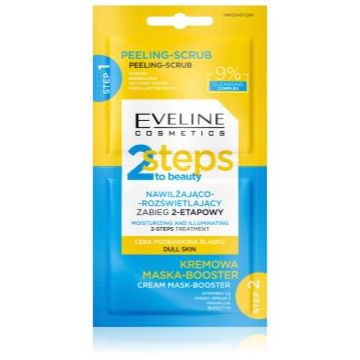 Eveline Cosmetics 2 Steps To Beauty tratament intensiv de hidratare si stralucire faciale