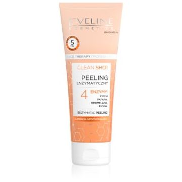 Eveline Cosmetics Clean Shot 4 Enzymes peeling enzimatic impotriva imperfectiunilor pielii
